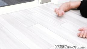 ”Muscular robber Johnny Castle hit hard the creamy beaver of big boobed wifey Phoen”