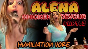 Alena Love Chicken Devour 3- Final Mom Chicken Humiliation Vore [HD]