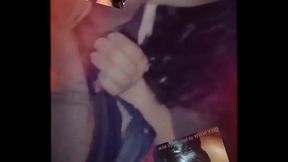 Watch her suck and listening to her moan