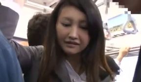 young asian train fuck