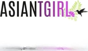 Petite Asian TGirl Lollipop Cock Tease Gushes Massive Load