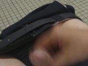 Almost Caught Jacking Off At Work