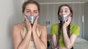 Girls with gags
