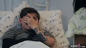 Stepmom helps injured stepson after catching him