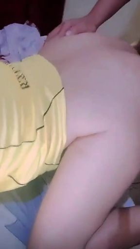 HORNY STEPMOM FUCKS LUCKY STEPSON'S COCK   Clip 1