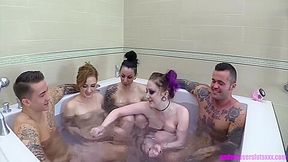Hot Tub Teen 18+ Orgy