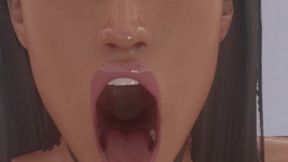 VERTICAL SFM - EDGE CUMSHOT FACIAL BRUNETTE
