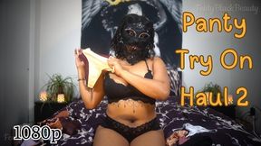 Panty Try On Haul 2 1080p