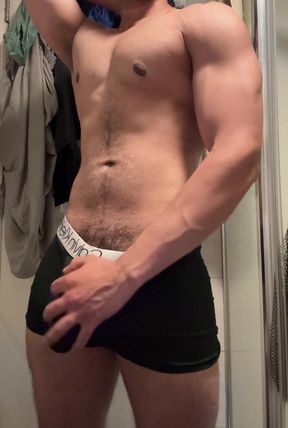 Male Model in Underwear