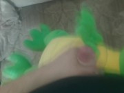 Green dinosaur t-rex