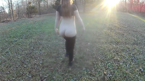 Nude in a Public Park