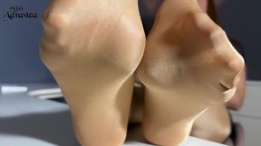 You Will Be My Nylon Feet Slave!