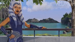 Star Wars - Ahsoka Tano's Jedi Training Blowjob (Animated with Audio)