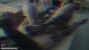 Tattooed stunner gives deepthroat and footjob with a messy squirt