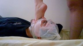 NEW MASSIVE SBBW FOOT GAGGING SKINNY GUY SIZE 42