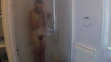 Oiled and Creamed Hot Girl Gunged in a Holiday Caravan Game