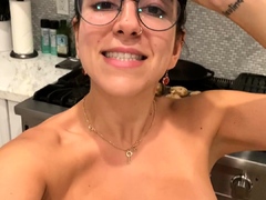 Hottest brunette solo webcam masturbation 2