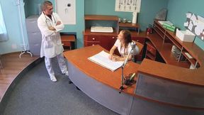Rocky relationships lead to hot sex with doctor and nurse
