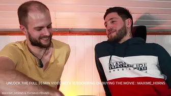 French versatile studs enjoy raw bareback anal and deepthroat