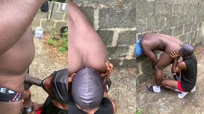 horney stepdad fuck stepson in the bush