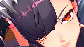 Ellen Joe Futa Blowjob On Jane Doe - Zenless Zone Zero