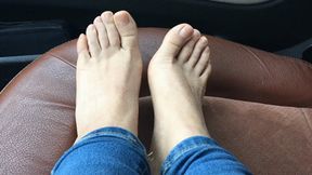barefoot compilation 2024 many videos where I am completely barefoot