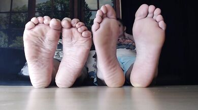 Double thick Wrinkled Soles