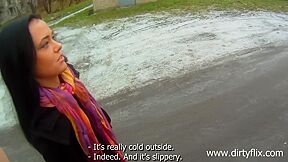 Naughty Russian Teeny Exposed In The Strangers Flat