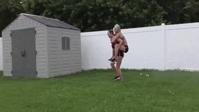 Nyssa & Adara: Outdoor Lifting wmv