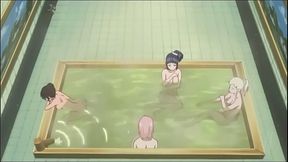 Hentai Naruto Shippuden Escena de ba&ntilde_o 【Sin Censura】
