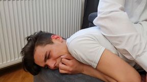 Sergio Slacking and Snacking