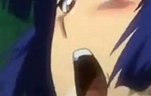 Hentai redhead gets bloated with monster cum