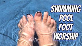 Swimming Pool Foot Worship
