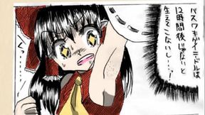 hair Reimu VS Tragi Mizuhashi Parsee