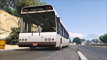 Agent 9's animated bus fuck session with 2 strangers