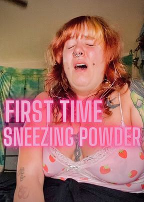 First Time with Sneezing Powder!