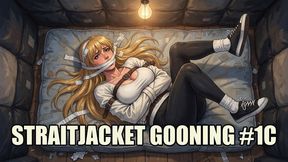 Straitjacket Gooning #1C: Asylum Straitjacket Surrender (Animated, Music)