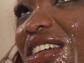 Big nipples black girl pussy fucking pussy licking in 69 position...cum in mouth
