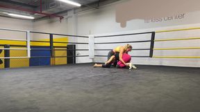 Competetive Female Wrestling with Ginger