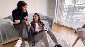 Two Hot Women Trying New Things