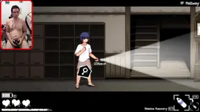 A ghost pianist girl uses my cock to penetrate her ass and.. (Houkago no Onigokko Gameplay5)