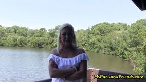 A stepbrother intimidates his stepsister and she likes it