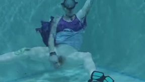 Underwater Self Pleasure | Slow Submerged Control