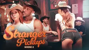 WICKED - Horny Country Babe Stella Luxx Bangs Hot Stranger in Saloon
