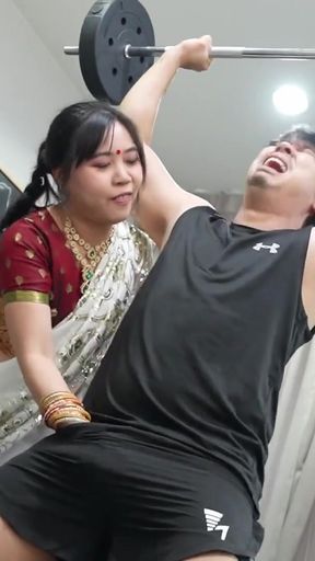 Spectacular moment from &quot;Indian Gym Teacher prefer not only Exercise but also Hardcore Sex.&quot;