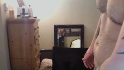 American Model Jerks His Dick