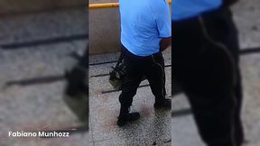 baixinho pegando o motorista do onibus no mato