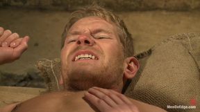 Captured Dock Worker Gets Jacked up by Two Perverts