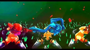 Alluring Nude Dancers Mesmerize in Vivid MMD Fantasy Realm