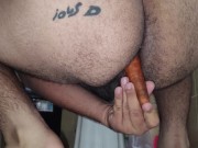 mi culo chorreaba en cada penetrada, me encanto.